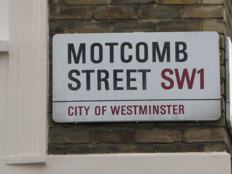 motcomb street